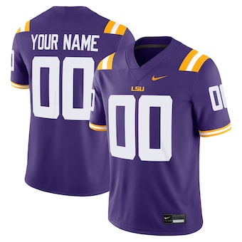 Custom LSU Tigers Jersey